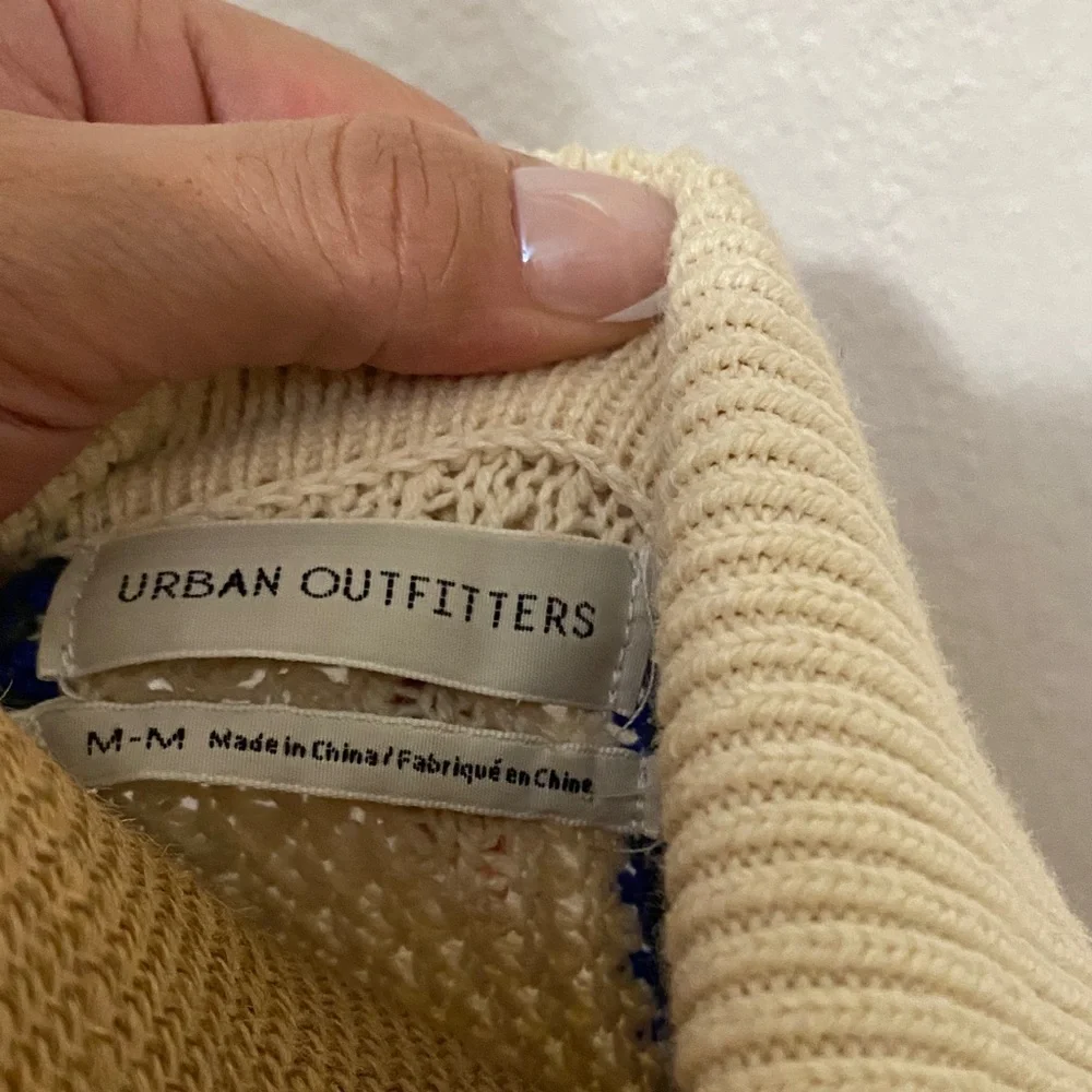 Urban Outfitters Pink and Cream Striped Sweater - Picture 2 of 3
